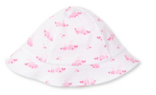 Load image into Gallery viewer, Kissy Kissy Whale Wishes Reversible Sunhat - Pink
