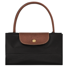 Load image into Gallery viewer, folded and snapped closed Longchamp Le Pliage Original L Top Handle Bag