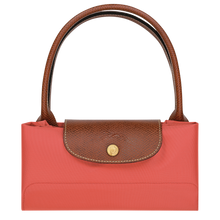 Load image into Gallery viewer, folded and snapped closed Longchamp Le Pliage Original L Top Handle Bag