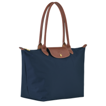 Load image into Gallery viewer, Le Pliage Original Large Shoulder Tote Bag side view showing the width