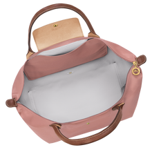 Load image into Gallery viewer, Longchamp Le Pliage Original Large Shoulder Tote Bag - Pink Tea inside with white interior