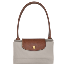 Load image into Gallery viewer, Longchamp Le Pliage Original Medium Shoulder Bag - Pebble folded