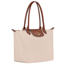 Load image into Gallery viewer, Longchamp Le Pliage Original Medium Shoulder Bag - Paper side view showing width