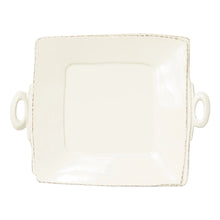 Load image into Gallery viewer, Vietri Lastra Handled Square Serving Platter