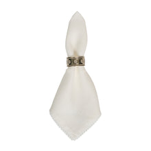Load image into Gallery viewer, Juliska Berry Scallop Napkin in a berry and thread napkin holder
