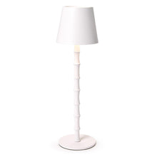 Load image into Gallery viewer, LED Portable Cordless White Bamboo Table Lamp