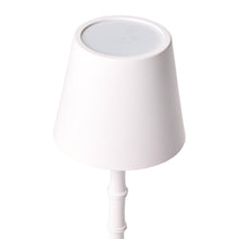 Load image into Gallery viewer, LED Portable Cordless White Bamboo Table Lamp