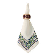 Load image into Gallery viewer, Juliska Woven Napkin Ring - Cranberry - FINAL SALE
