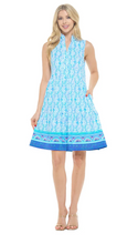 Load image into Gallery viewer, Laison Sleeveless Tiered Dress - Mint