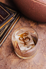 Load image into Gallery viewer, Ice with the FS Florida State logo in a glass with liquid