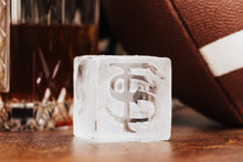 Load image into Gallery viewer, block of ice with the FS logo