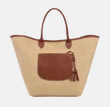 Load image into Gallery viewer, Longchamp Le Panier Le Pliage L Basket Shoulder Bag