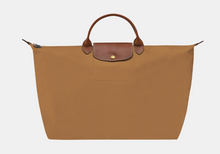 Load image into Gallery viewer, Longchamp Le Pliage Original Large Luggage Travel Bag in fawn brown