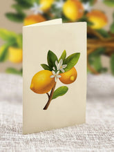 Load image into Gallery viewer, FreshCut Paper Lemon Blossom Tree Pop-Up Greeting Card