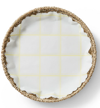 Load image into Gallery viewer, Plate & Pattern Lemon Chiffon Flat Plate Liners