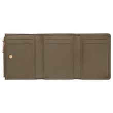 Load image into Gallery viewer, open brown wallet