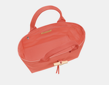 Load image into Gallery viewer, Longchamp Le Roseau Toile Top Handle Bag - Sunset