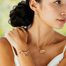 Load image into Gallery viewer, Capucine de Wulf Love Drop Earrings - Clear Quartz - FINAL SALE
