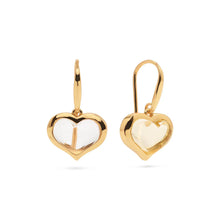 Load image into Gallery viewer, Capucine de Wulf Love Drop Earrings - Clear Quartz - FINAL SALE