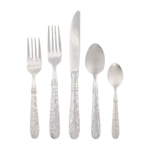 Load image into Gallery viewer, Vietri Martellato Flatware 5-Piece Place Setting