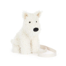 Load image into Gallery viewer, Jellycat Munro Scottie Dog Shoulder Bag showing shoulder strap