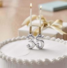 Load image into Gallery viewer, Mariposa Number Candle Holder Set