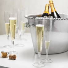 Load image into Gallery viewer, Mariposa Pearled Double Ice Bucket