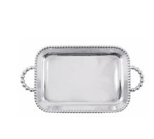 Load image into Gallery viewer, Mariposa Pearled Service Tray