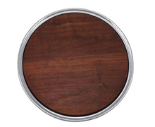 Load image into Gallery viewer, Mariposa Signature Round Cheese Board w/ Dark Wood Insert