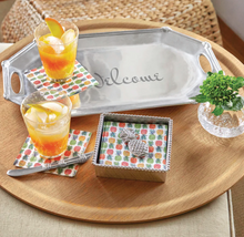 Load image into Gallery viewer, Mariposa Tropical Pineapple Napkin Weight