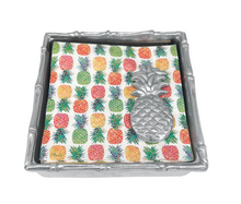 Load image into Gallery viewer, Mariposa Tropical Pineapple Napkin Weight