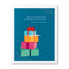 Load image into Gallery viewer, May You Be Blessed With Everything Birthday Card