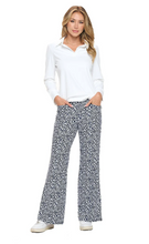Load image into Gallery viewer, Mercedes Wide Leg Pants - Navy