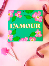 Load image into Gallery viewer, Murphy & Daughters Message on a Soap - L'AMOUR - Geranium
