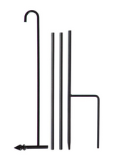 Load image into Gallery viewer, Metal Garden Flag Stand