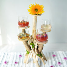 Load image into Gallery viewer, Mezclada Stemless Glasses on a stand