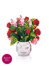 Load image into Gallery viewer, FreshCut Paper Mini Blooming Roses Pop-Up Greeting Card