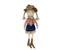 Load image into Gallery viewer, Mon Ami Clementine Cowgirl Doll
