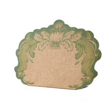 Load image into Gallery viewer, Hester & Cook Moss Fable Toile Place Card