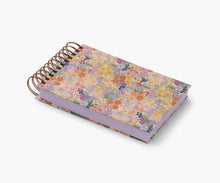 Load image into Gallery viewer, spiral bound notebook with floral print cover