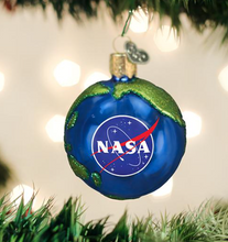 Load image into Gallery viewer, Old World Christmas Nasa Earth Ornament