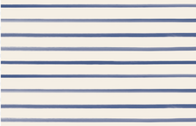 Load image into Gallery viewer, Hester & Cook Navy Stripe Placemat - Pad of 18 Sheets