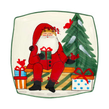 Load image into Gallery viewer, Vietri Old St. Nick 2026 Limited Edition Square Platter