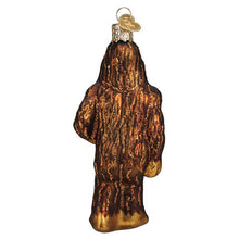 Load image into Gallery viewer, back view of the Old World Christmas Sasquatch Ornament