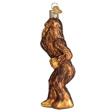 Load image into Gallery viewer, side view of Old World Christmas Sasquatch Ornament