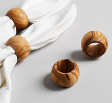 Load image into Gallery viewer, Olive Wood Napkin Ring
