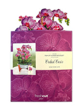 Load image into Gallery viewer, FreshCut Paper Orchid Oasis Pop-Up Greeting Card