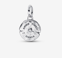 Load image into Gallery viewer, PANDORA Heart Medallion Charm