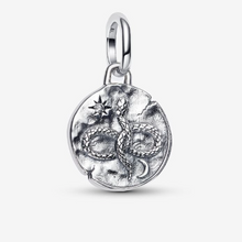 Load image into Gallery viewer, PANDORA Infinity Snake Medallion Charm