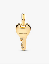 Load image into Gallery viewer, PANDORA Key Dangle Charm - Gold